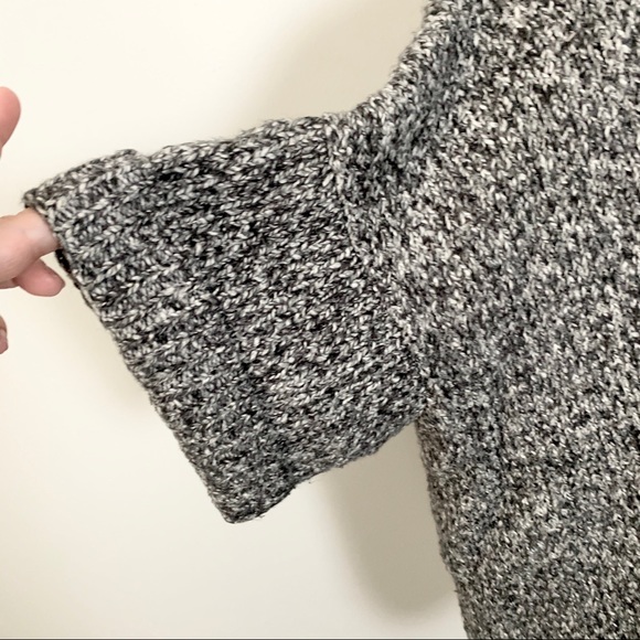 Calvin Klein, black/white tweed slouch sweater - Picture 4 of 4